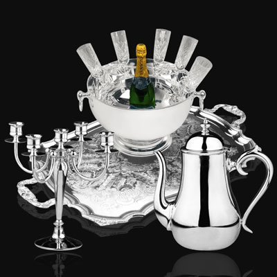 SILVER PLATED TABLE ACCESSORIES