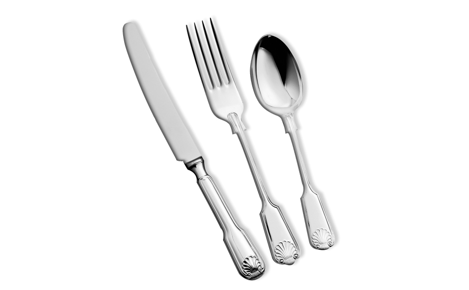 FIDDLE THREAD & SHELL Silver Cutlery