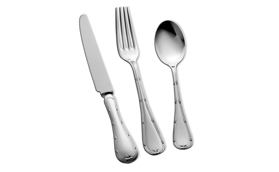 RIBBON & BOW Silver Cutlery