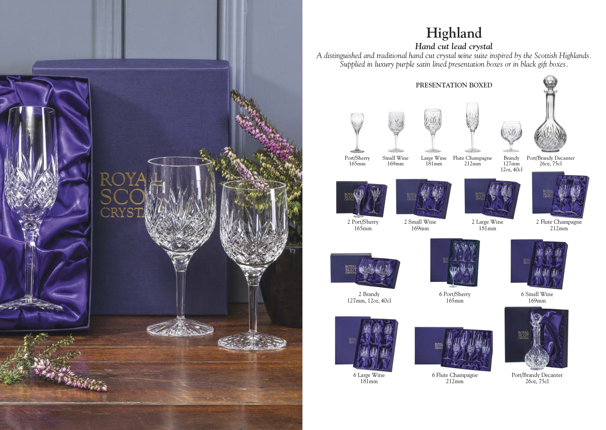 Royal Scot Crystal - Highland