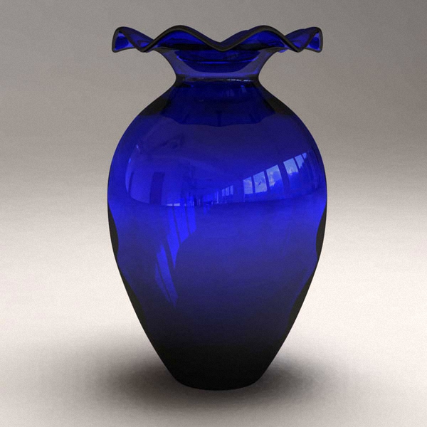 Large Blueball Vase