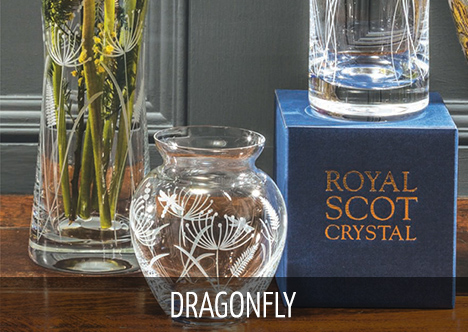 Royal Scot Crystal - Dragonfly